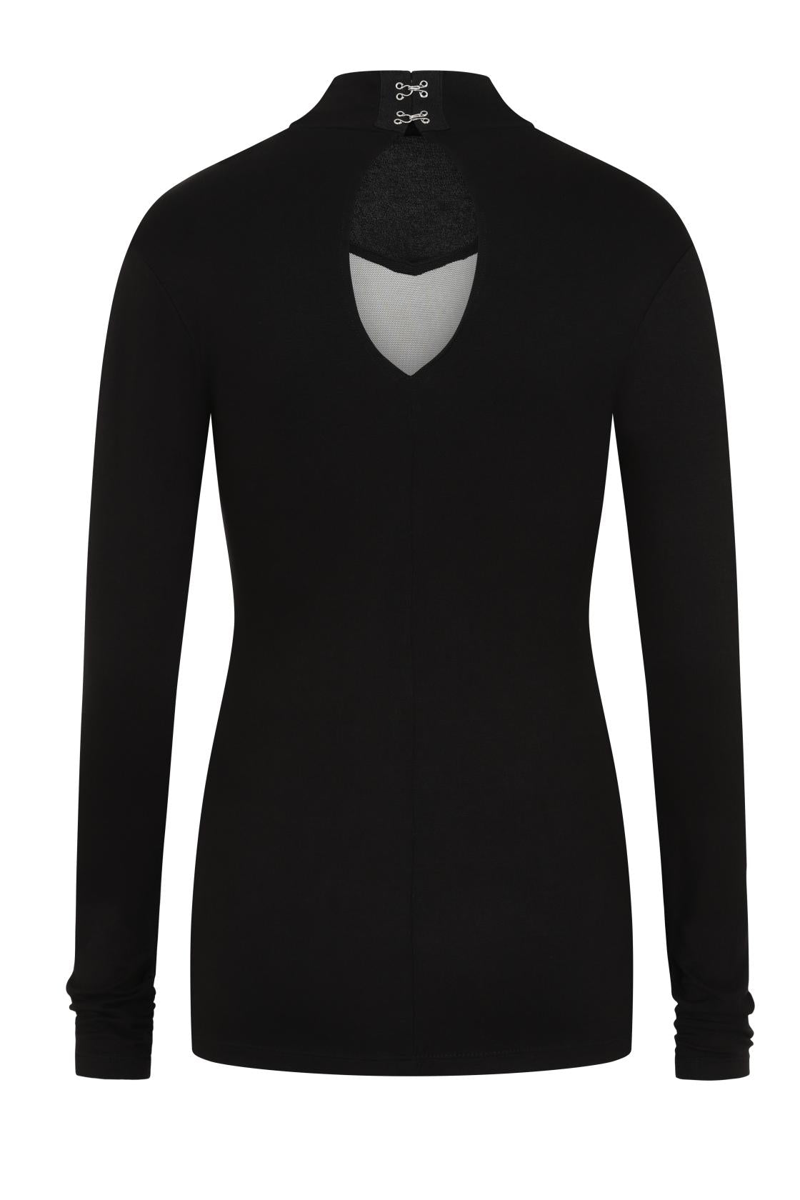 Necessary Evil Cybele Bat Panel Long-Sleeve Top