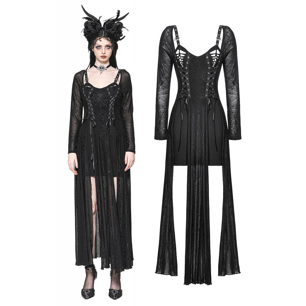 Dark in Love Jax Elegant Spider Long Dress