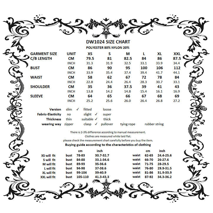 Dark in Love Arya Gothic Lace Doll Dress