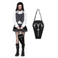 Dark in Love Quinn Mystic Horn Goth Coffin Bag