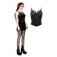 Dark in Love Freya Dark Embossed Velvet Camisole