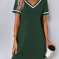Women's Tennis-Style Dress, Casual Short-Sleeve Dress, Multi Colours