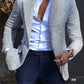 Men's Striped Blazer Casual Slim Fit, Candy Colours