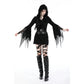Dark in Love Elvira Faux Leather Layered Goth Waist Belt