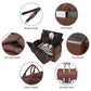 Convertible Travel Leather Carry-On Luggage Bag