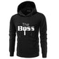 The Boss and The Real Boss Couple's Hoodies, His and Hers Gift
