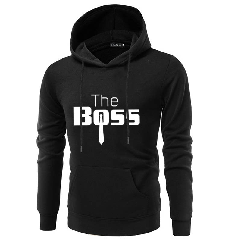 The Boss and The Real Boss Couple's Hoodies, His and Hers Gift