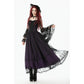 Dark in Love Lilith Bell-Sleeve Gothic Maxi Dress