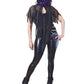 Necessary Evil Leutogi Mesh Bat Wing-Effect Poncho Top