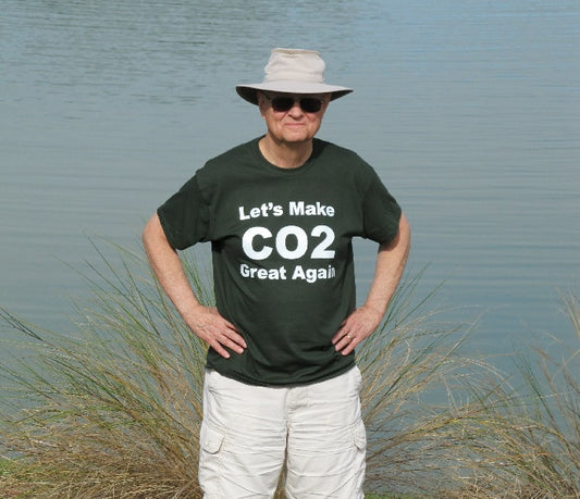 Let's Make CO2 Great Again, Climate Scam T-Shirt