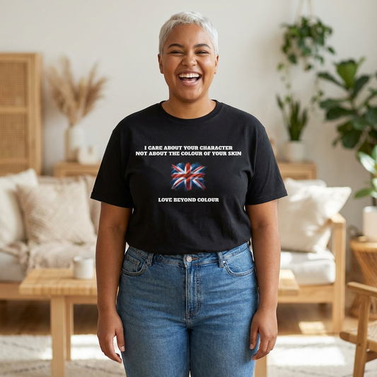 Love Beyond Skin Colour T-Shirt, UK Edition
