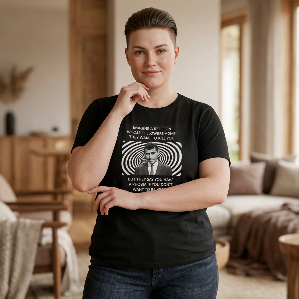 Imagine a Religion Whose Followers Admit They Want to Kill You, Politics T-Shirt