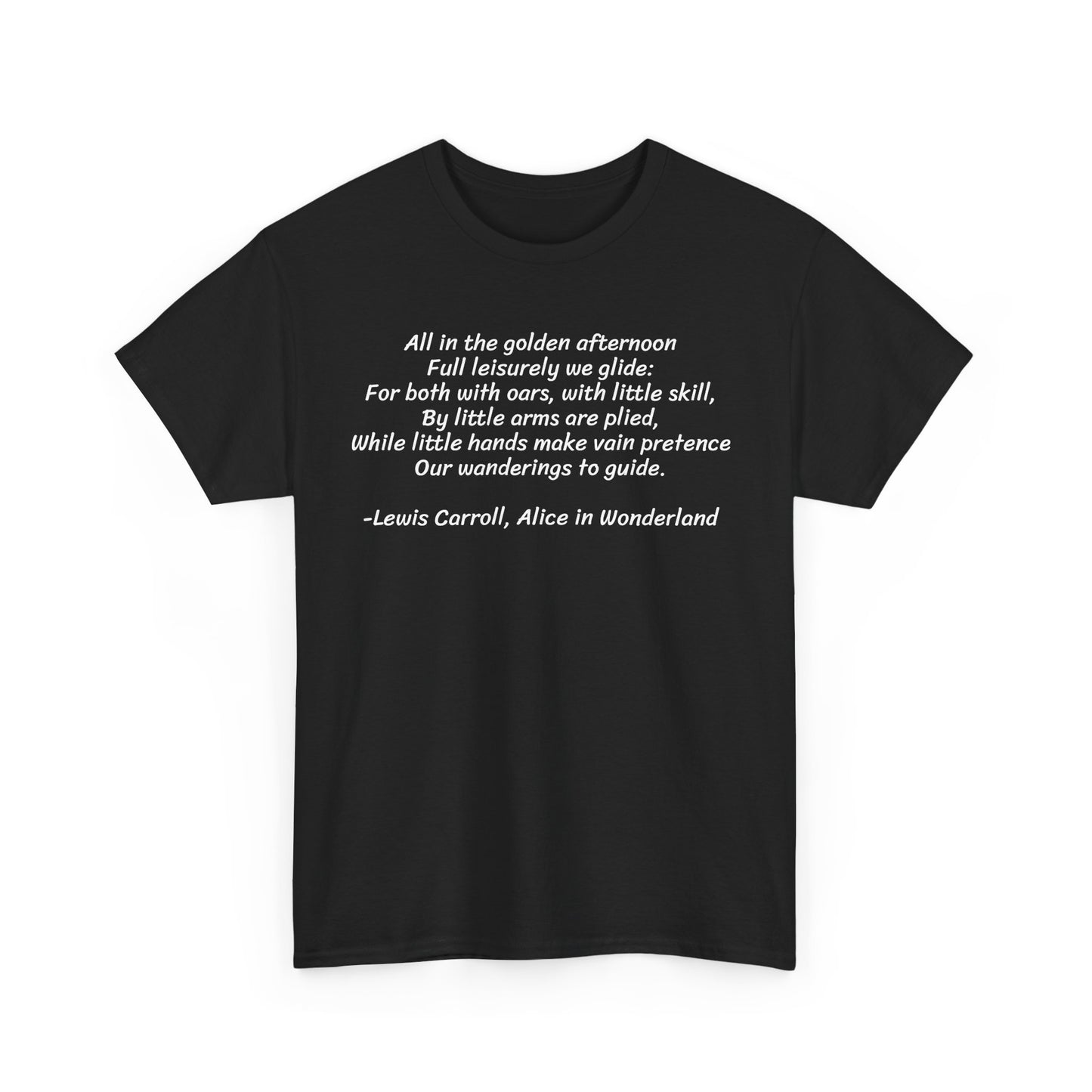 The Physical Illusion of Life, Alice in Wonderland, Spiritual T-Shirt