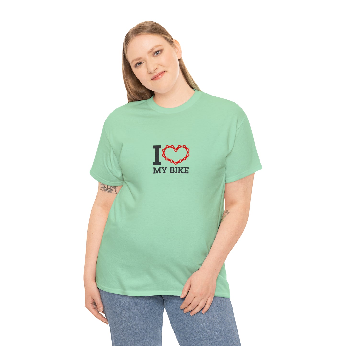 I Love My Bike T-Shirt Biker Gift