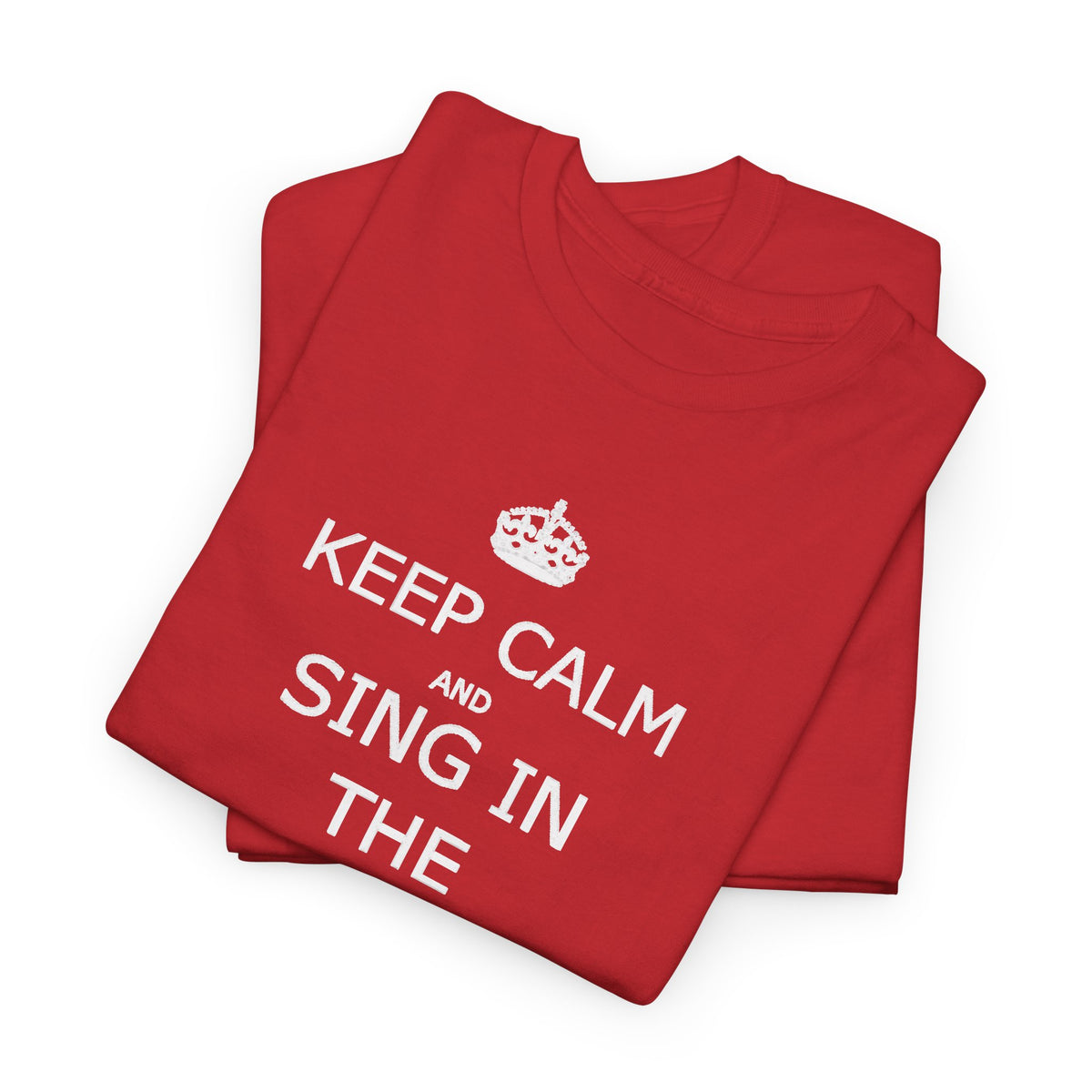Keep Calm and Sing in the Shower T-Shirt