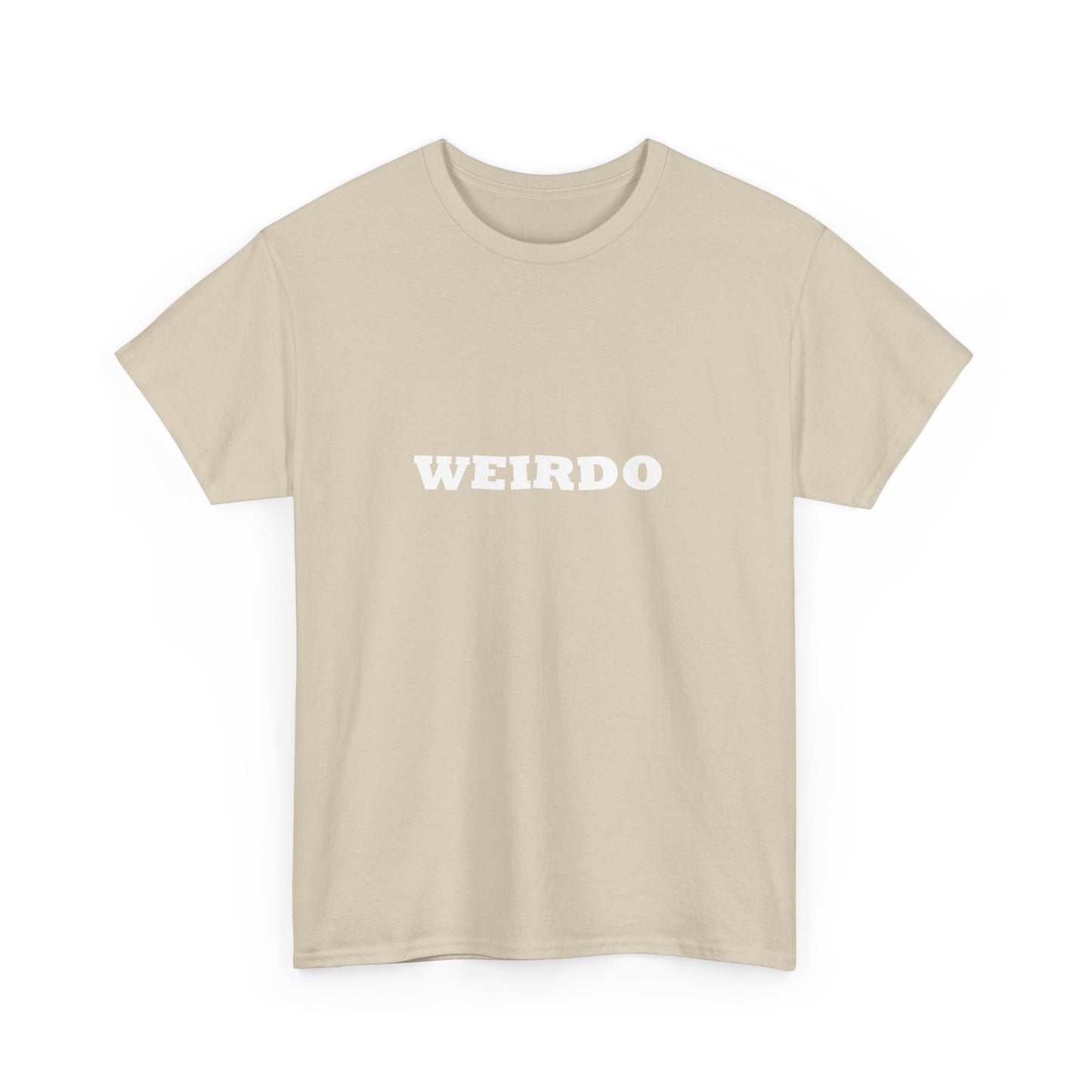 Weirdo ヘビーコットン Tシャツ ユニセックスサイズ メンズ レディース。面白い。エキセントリックTシャツ