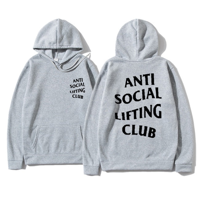 Anti Social Lifting Club Sweatshirt Hoodie Unisex