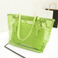 Candy Colour Transparent Handbag