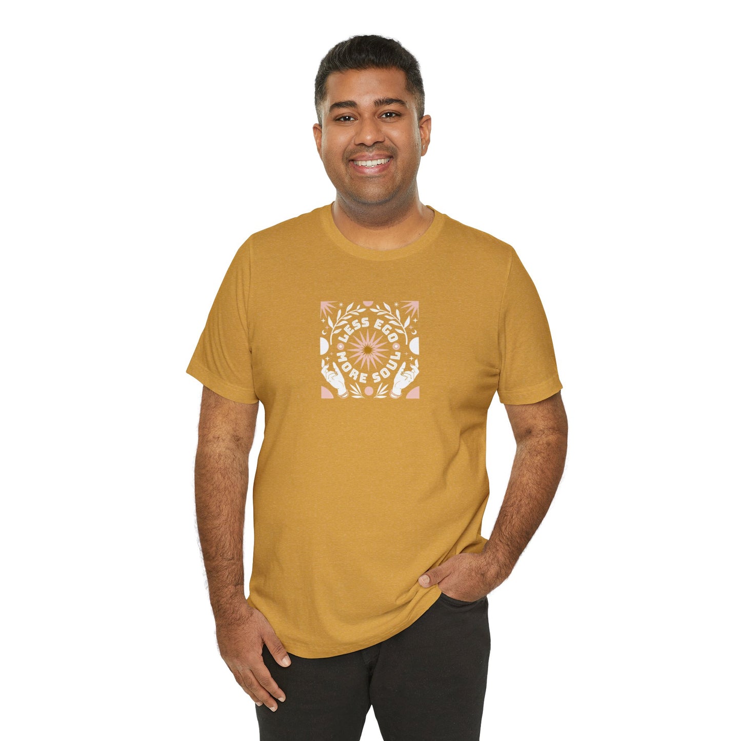 Less Ego More Soul, Soft Jersey T-Shirt