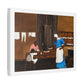 Supper Time by Horace Pippin (circa 1940), from the Original, Canvas Art Print