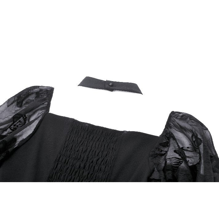 Dark in Love Blanche Butterfly Big-Sleeves Dress
