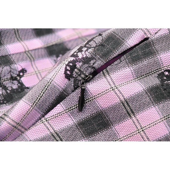 Dark in Love Ellery Big Pink Butterfly Doll Bell-Sleeve Dress