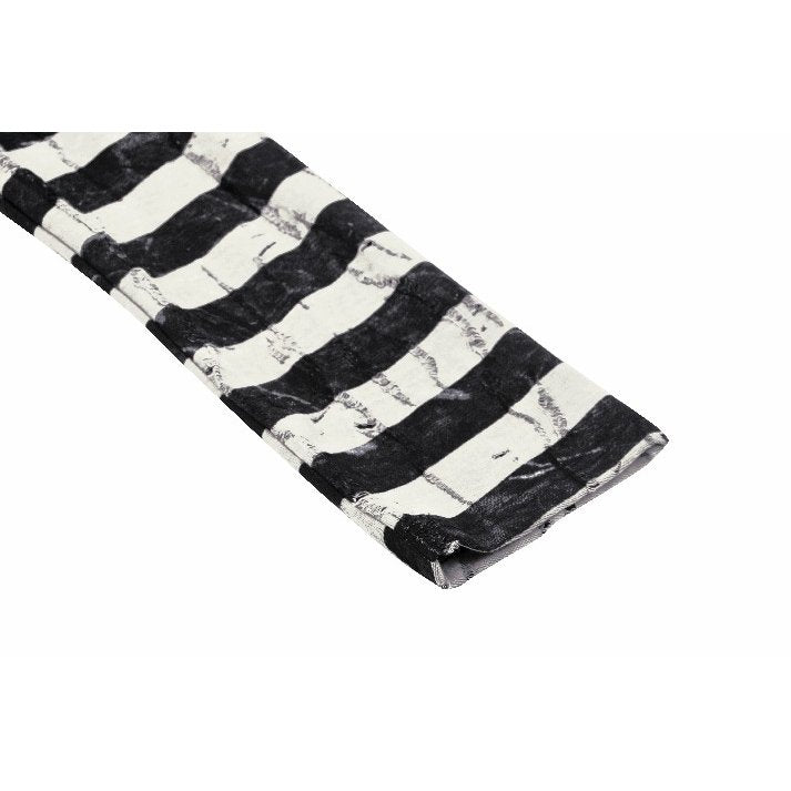 Dark in Love Xianne Prison Bunny Striped Hooded Crop Top