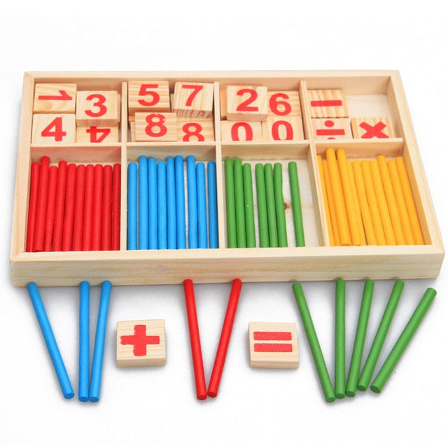 Wooden Montessori Early Learning Maths Board