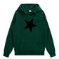 Five Pointed Star Unisex Hoodie, Multi Colours