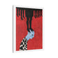 Feet, Neo-Surrealism, Art Print on Satin Canvas, Stretched