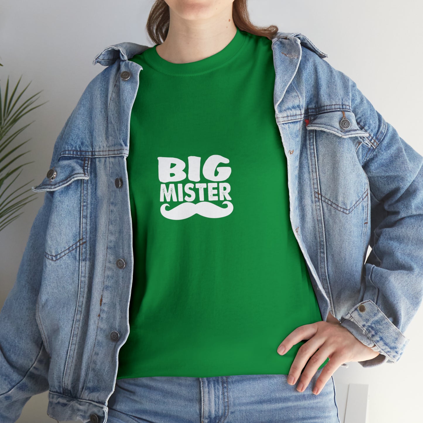 Big Mister, Funny Moustache Alpha Male T-Shirt