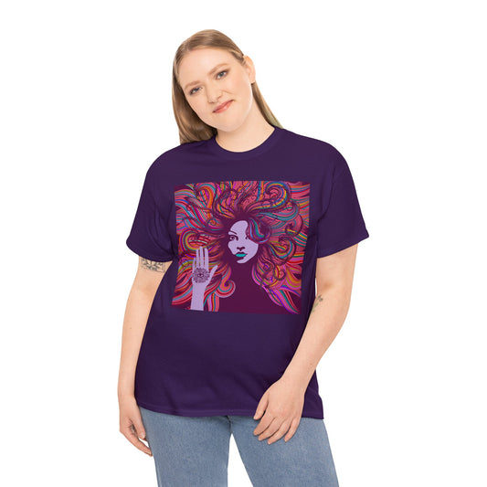 Hippie Woman Psychedelic T-Shirt