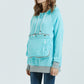 Women's Hoodie with Super-Size Front Travel Pocket, Multi Colours