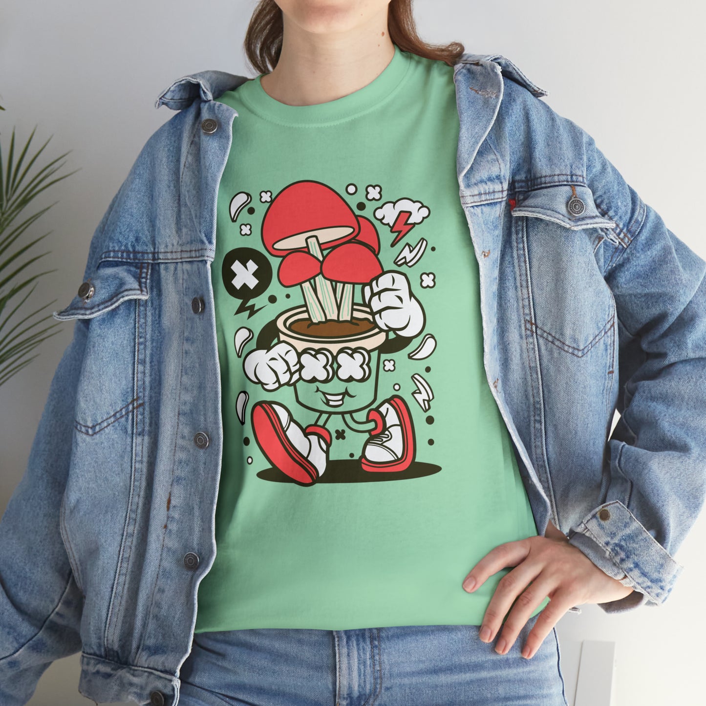 Mushroom Cartoon T-Shirt