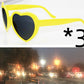 Night Lights 'Love' Special Effects Sunglasses