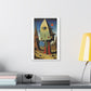 Man at the Watchtower, Surrealist Art Style 'Designed by AI' Canvas Art Print