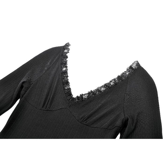 Dark in Love Pandora Witchy Asymmetrical Long Dress