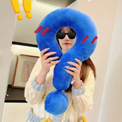 Question Mark Travel Pillow, Comfortable Neck Pillow