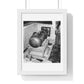 Atomic Bomb 'Little Boy' on Trailer Cradle, Before Being Loaded into Enola Gay's Bomb Bay, from the Original, Framed Print