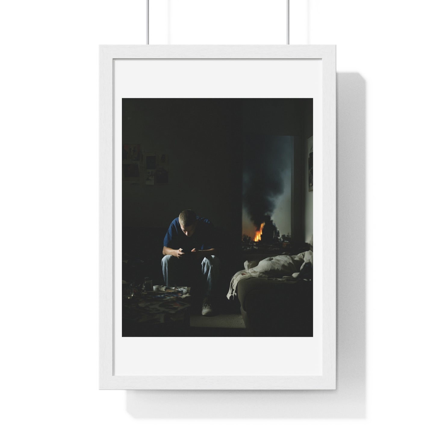 Raw Art II 'Designed by AI' Framed Art Print