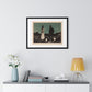 Two People. The Lonely Ones (1899) by Edvard Munch, from the Original, Framed Print