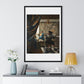 The Allegory of Painting (1666 –1668) by Johannes Vermeer, from the Original, Framed Art Print