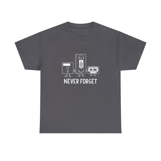 Never Forget Funny T-Shirt IT Help Desk Software Engineer Gift