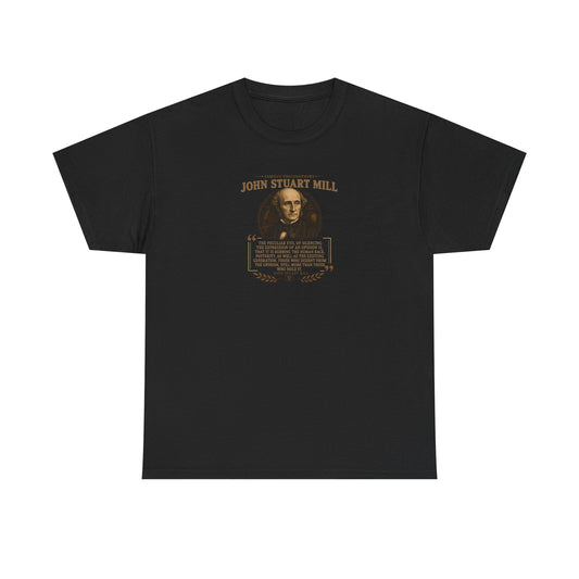 John Stuart Mill on Freedom of Expression, Philosophy Tribute T-Shirt