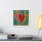 Love and Life in the Art Style of Helen Frankenthaller 'Designed by AI' Canvas Art Print