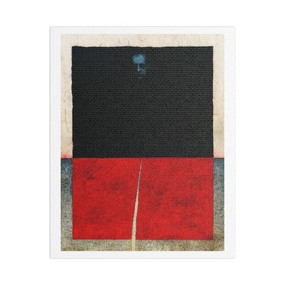 Darkness, Neo-Surrealism, Art Print on Satin Canvas, Stretched