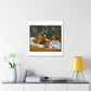 Still Life by Paul Gauguin, Art Print from the Original on Satin Canvas