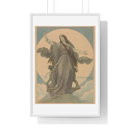 Queen of the Night (1864–1867) by Moritz von Schwind, from the Original, Framed Art Print