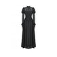 Dark in Love Harlow Dark Enchantress Gothic Lace Maxi Dress