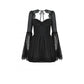 Dark in Love Greta Dark Mystique Gothic Lace-Up Mesh Dress